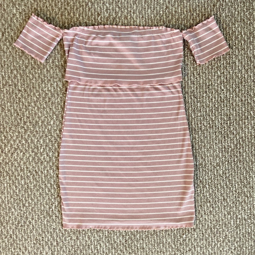 Shein Off the Shoulder Mini Dress Size L